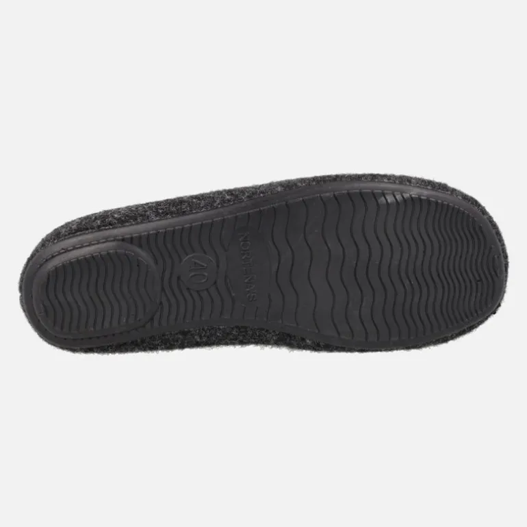 Zapatillas de casa abiertas para hombre en color Gris