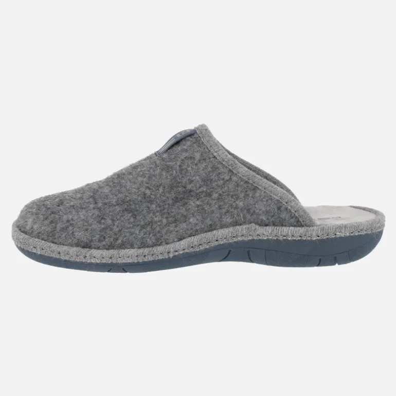 ZAPATILLAS DE CASA BOREAL PARA HOMBRE EN TEJIDO AFELPADO TIROL
