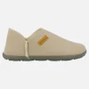 Zapatillas de casa cerradas en eco suede con forro borreguillo