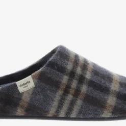 Zapatillas de casa con cuadros para hombre