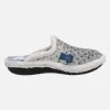 Zapatillas de casa con motivos de lunares y osito