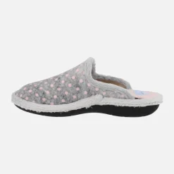Zapatillas de casa con motivos de lunares y osito