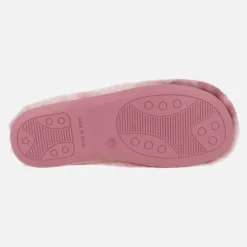 Zapatillas de casa de pelo cerradas para mujer