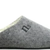 Zapatillas de casa descalzas para hombre en tejido fieltro