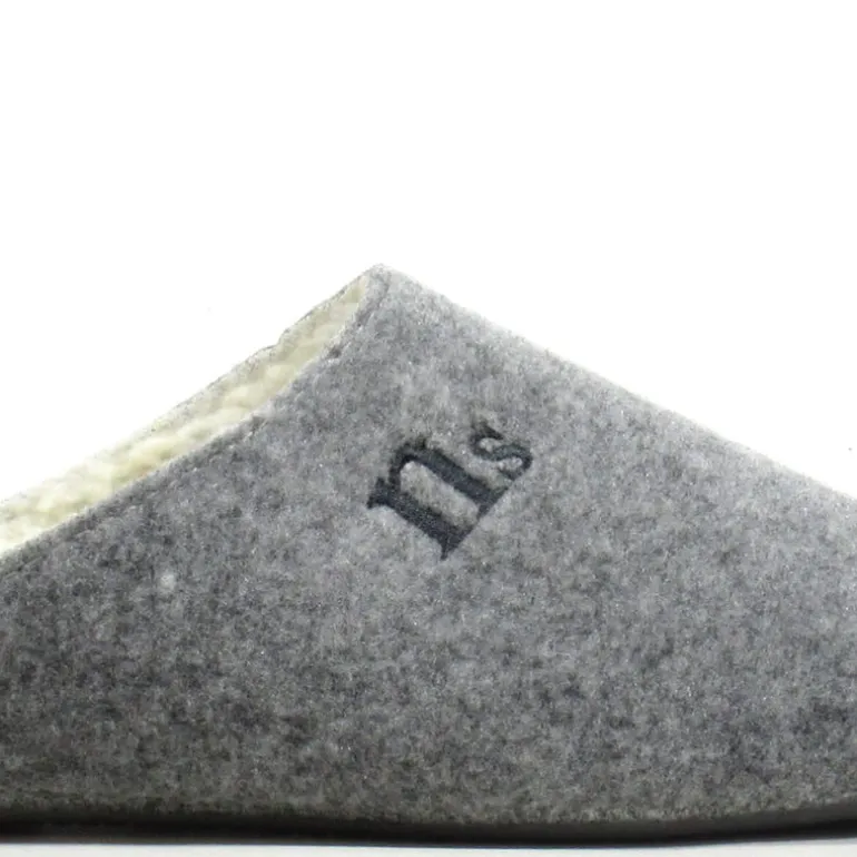 Zapatillas de casa descalzas para hombre en tejido fieltro