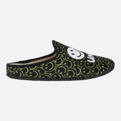 Zapatillas de casa descalzas para hombre Soy único con smileys