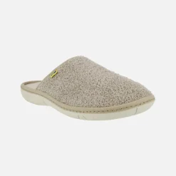 Zapatillas de casa descalzas para hombre en tejido rizo