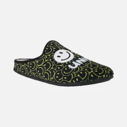 Zapatillas de casa descalzas para hombre Soy único con smileys