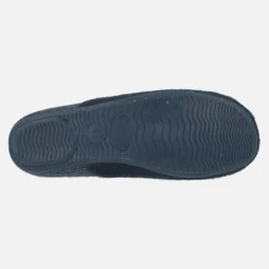 Zapatillas de casa descalzas para hombre en tejido jaspeado