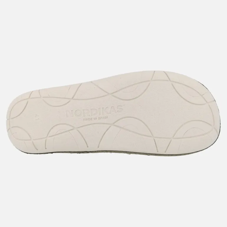 Zapatillas de casa descalzas para hombre en tejido rizo