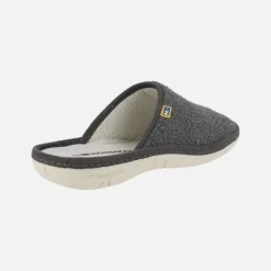 Zapatillas de casa descalzas para hombre en tejido rizo