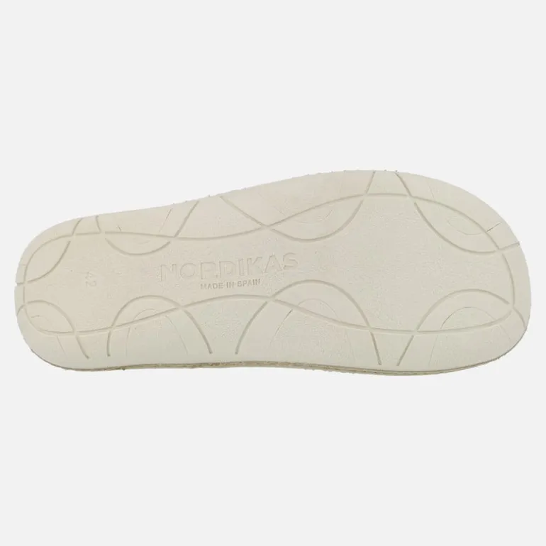 Zapatillas de casa descalzas para hombre en tejido rizo
