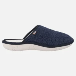 Zapatillas de casa descalzas para hombre en tejido rizo