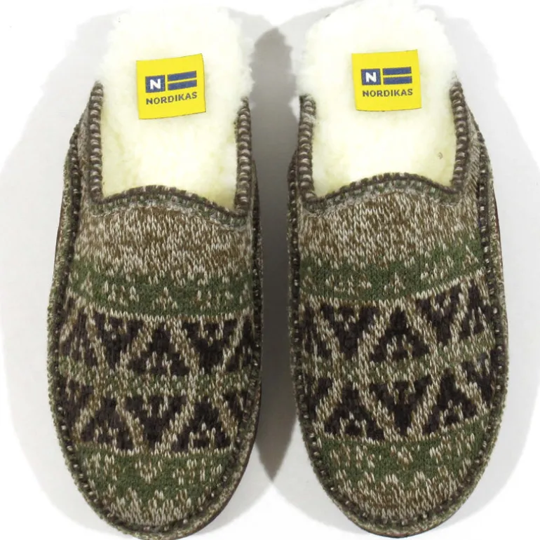 Zapatillas de casa descalzas de lana para hombre