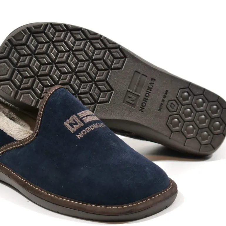 Zapatillas de casa en serraje para hombre
