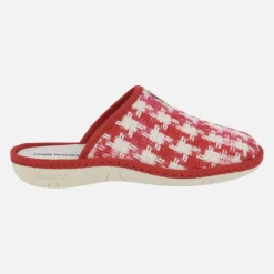 Zapatillas de casa en tejido trenzado tricolor Marsella