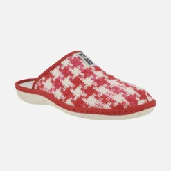 Zapatillas de casa en tejido trenzado tricolor Marsella