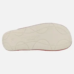 Zapatillas de casa en tejido trenzado tricolor Marsella