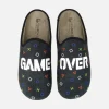 Zapatillas de casa para hombre Game Over