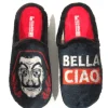 Zapatillas de casa para hombre Bella Ciao de la Casa de Papel