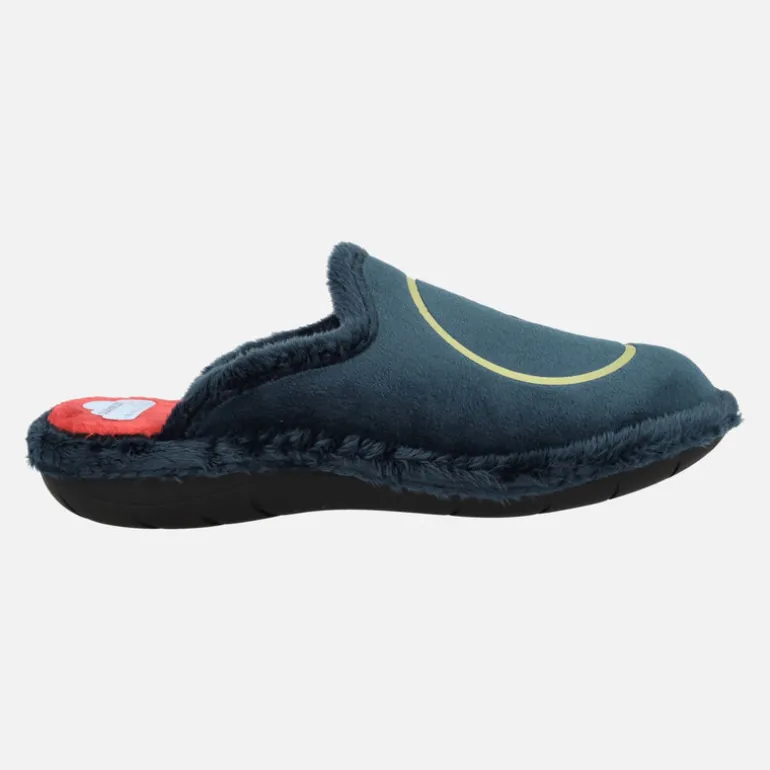 Zapatillas de casa para hombre Pac man