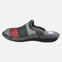 Zapatillas de casa para hombre descalzas en combinado tricolor
