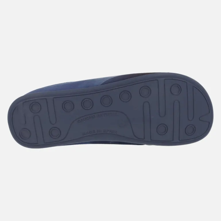 Zapatillas de casa para hombre con escudo de Capitán América