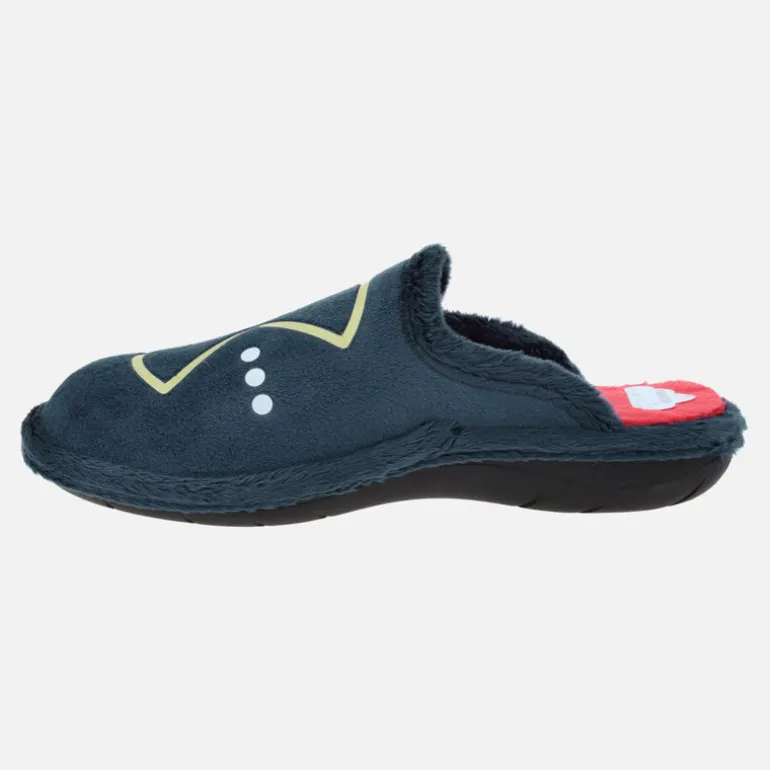 Zapatillas de casa para hombre Pac man