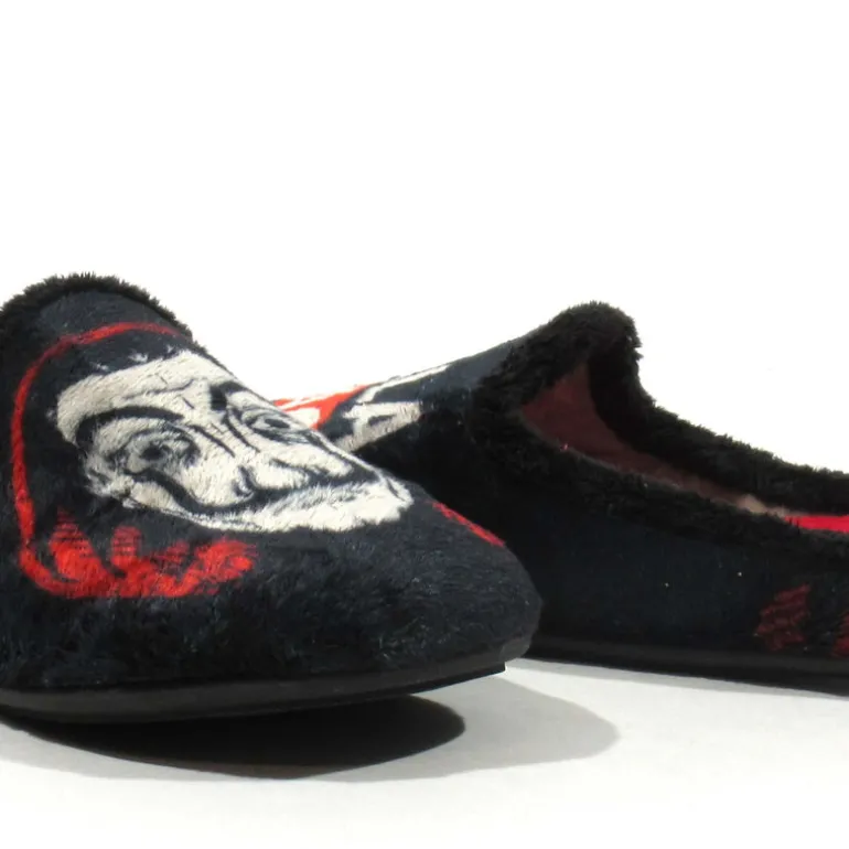 Zapatillas de casa para hombre Bella Ciao de la Casa de Papel