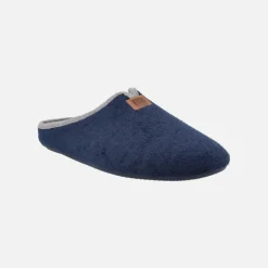 Zapatillas de casa para hombre en tejido toalla