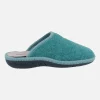 Zapatillas de casa para mujer en tejido fieltro Tirol