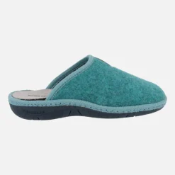 Zapatillas de casa para mujer en tejido fieltro Tirol