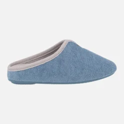 Zapatillas de casa para mujer en tejido toalla