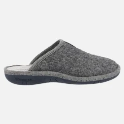 Zapatillas de casa para mujer en tejido fieltro Tirol