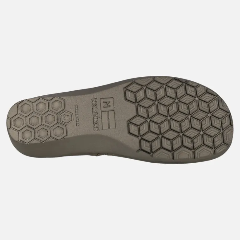 Zapatillas de casa para mujer en piel serraje Top Line
