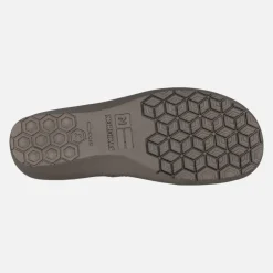 Zapatillas de casa para mujer en piel serraje Top Line