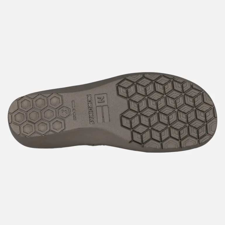Zapatillas de casa para mujer en piel serraje Top Line