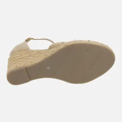 Zapatillas de esparto con detalle de flores Bennett