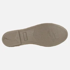 Zapatillas de esparto en piel estilo cangrejeras con detalles en leopardo