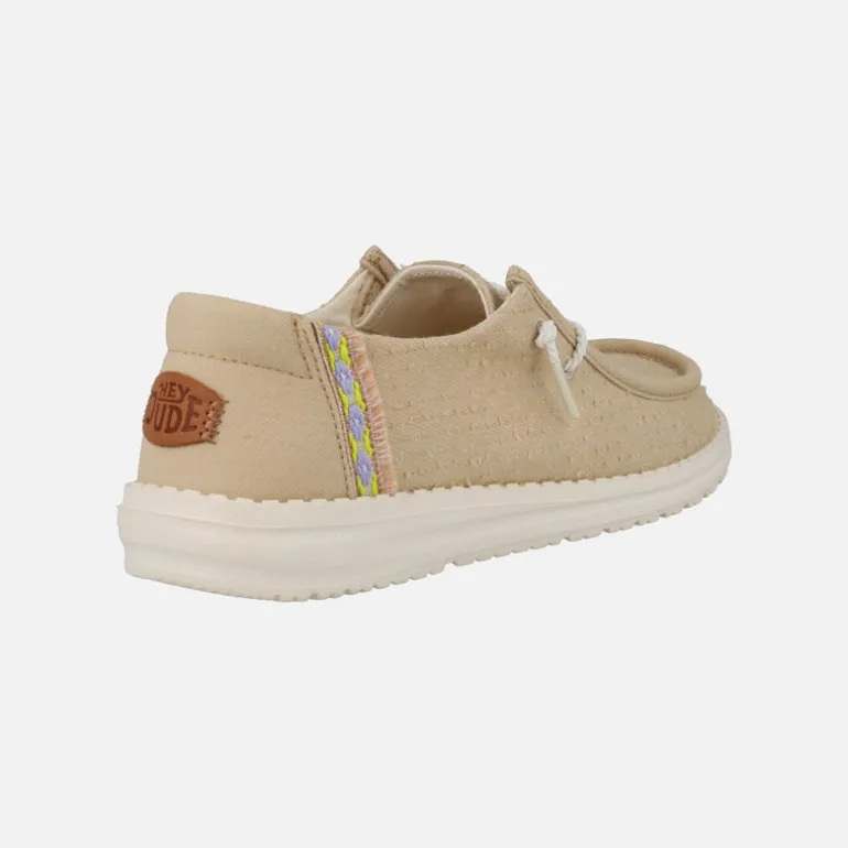 Zapatillas de lona Wendy Perf canvas irish cream