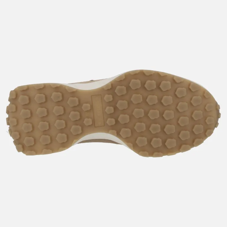 Zapatillas deportivas abotinadas en combinado de color con cremallera