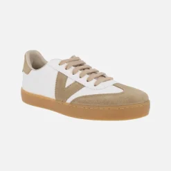 Zapatillas deportivas Berlín ciclista efecto piel y serraje