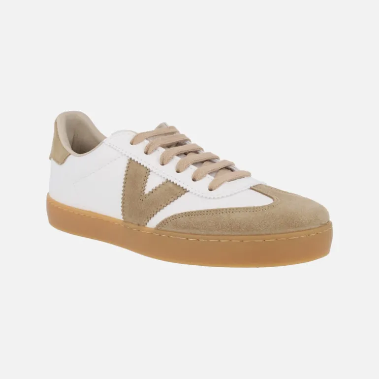 Zapatillas deportivas Berlín ciclista efecto piel y serraje