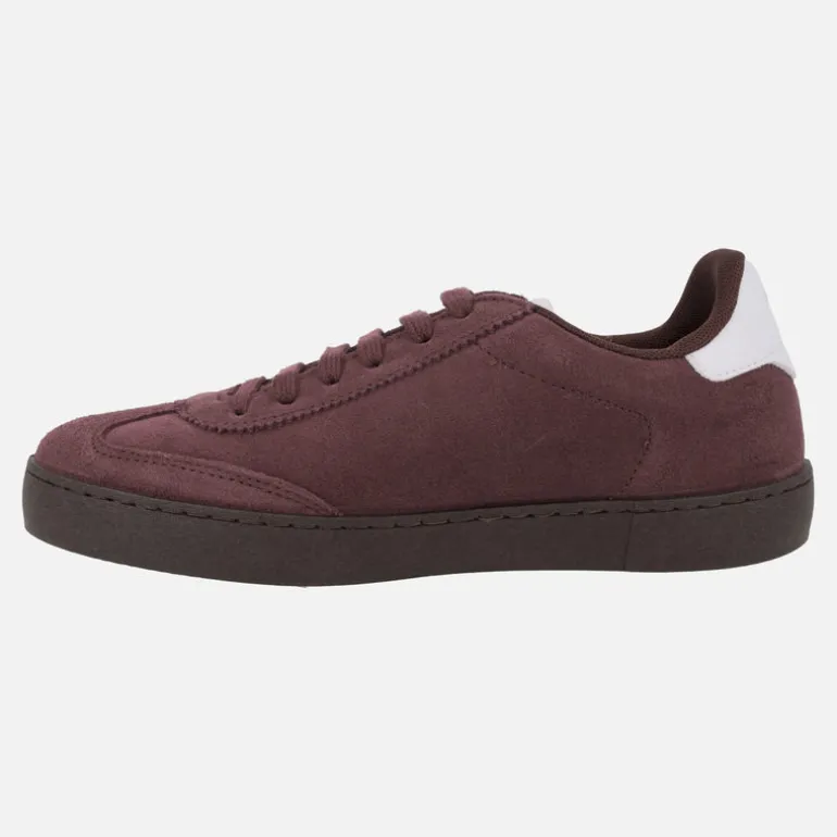 Zapatillas deportivas Berlín ciclista en piel serraje para hombre