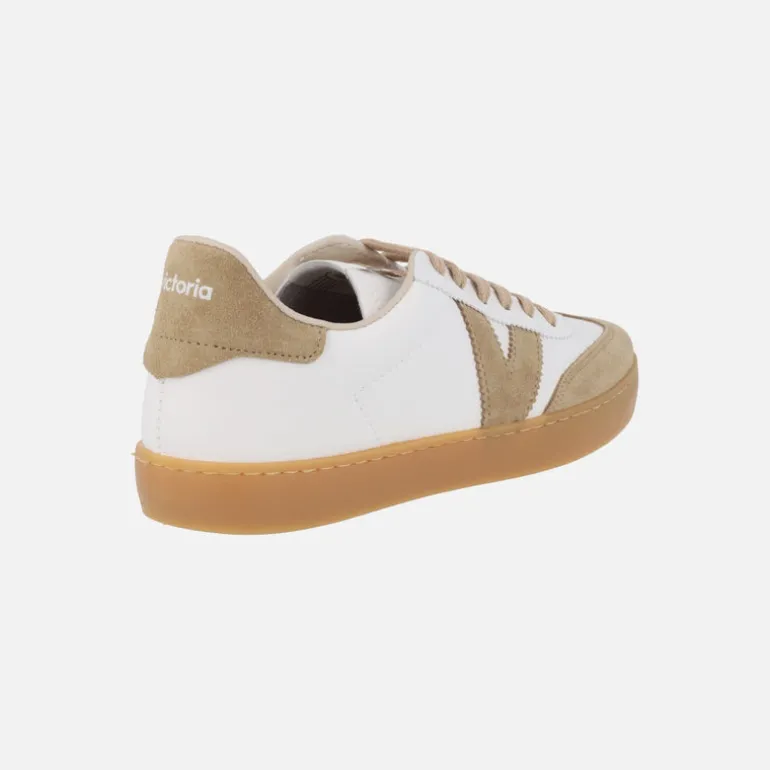 Zapatillas deportivas Berlín ciclista efecto piel y serraje
