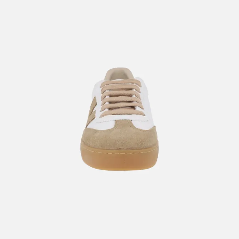 Zapatillas deportivas Berlín ciclista efecto piel y serraje