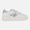 Zapatillas deportivas blancas Cetti 1320 con piso volúmen