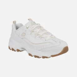 Zapatillas deportivas blancas con piso volúmen D'lites Good Neutral