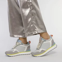 Zapatillas deportivas blancas con cuña interior Randazzo