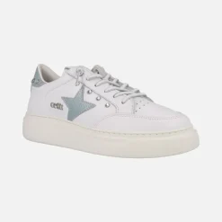 Zapatillas deportivas blancas Cetti 1320 con piso volúmen